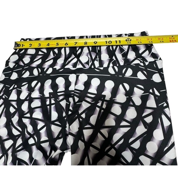 High Waist Don’t Stop Geometric Yoga Pants Stretchy Pilates Workout Sport XL - Picture 6 of 8